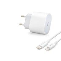 Type-C Lightning Hızlı Şarj Seti 20W Pd - Beyaz ND1002