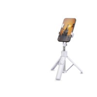 Telefon Tripodu Ve Selfie Çubuğu Seti Bluetooth 4.0 Kumandalı - Beyaz ND1031