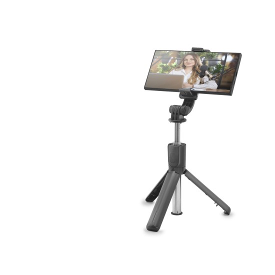 toptan-xml-dropshipping-Telefon Tripodu Ve Selfie Çubuğu Seti Bluetooth Kumandalı 67 Cm - Siyah ND1046
