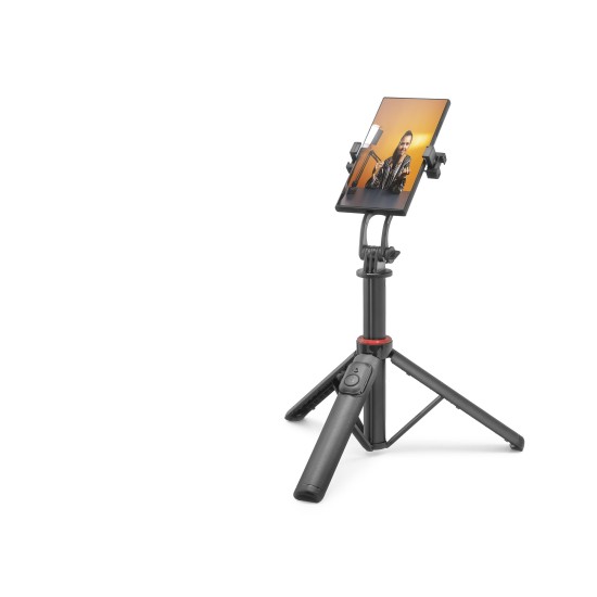 toptan-xml-dropshipping-Telefon Tripodu Ve Selfie Çubuğu Seti Manyetik Bluetooth Kumandalı 130 Cm - Siyah ND1047