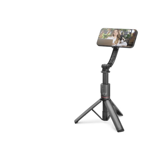 toptan-xml-dropshipping-Telefon Tripodu Ve Selfie Çubuğu Seti Manyetik Bluetooth Kumandalı 105 Cm - Siyah ND1048
