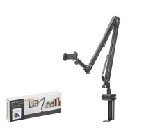  Mafsalli Kollu Masa Kenari Telefon Ve Tablet Standi - Si̇yah ND1051