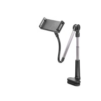 Teleskopi̇k Mafsalli Masa Kenari Telefon Ve Tablet Standi - Siyah ND1053