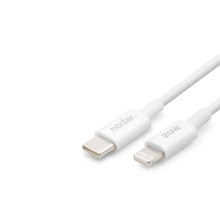 Type-C Lightning Şarj Ve Data Kablosu 20W 1 M - Beyaz ND1151