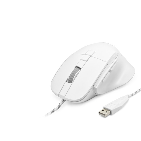 7D Ergonomi̇k Kablolu Ofi̇s Mouse 3600 Dpi - Beyaz ND1209W 