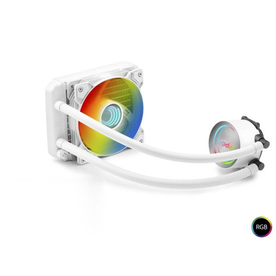 toptan-xml-dropshipping-Argb Sıvı Soğutmalı İşlemci Fanı 120 Mm - Beyaz ND2501