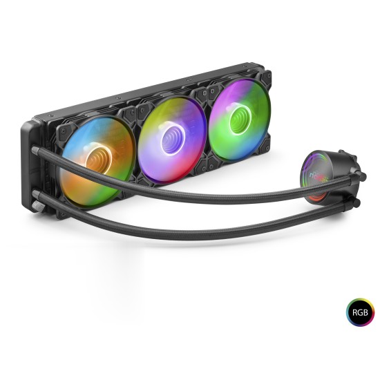 toptan-xml-dropshipping-Argb Sıvı Soğutmalı İşlemci Fanı 360 Mm - Siyah ND2505