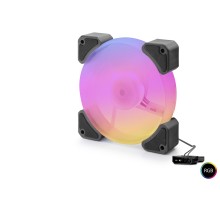Kasa Fanı Rgb 12 Cm - Siyah ND2660