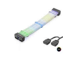 Silikon Işıklı Bükülebilir Argb Light Board 28 Pin - Siyah ND2803