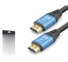 Hdmi 2.0 Kablo 4K Uhd 19+1 Od 8.0 Mm 3 M - Siyah Mavi ND4051