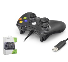 Gamepad Pc Xbox 360 Uyumlu Kablolu - Siyah ND506B