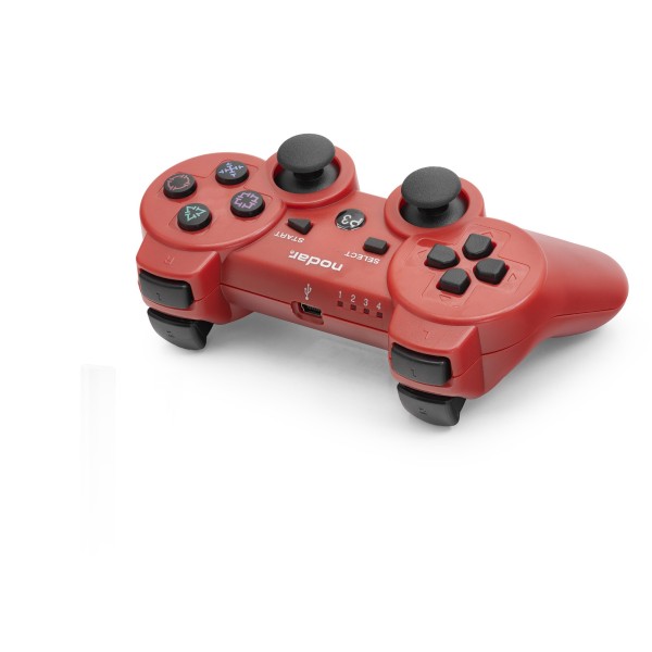 toptan-xml-dropshipping-Bluetooth Gamepad Oyun Kolu PS3 Uyumlu Kırmızı ND600B