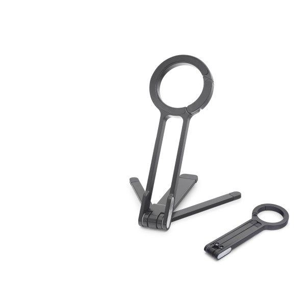 Manyetik Katlanir Masaüstü Telefon Standi Metal - Siyah ND8030