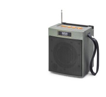 Bluetooth Fm Radyo Tws Usb Tf Aux Solar Şarjli Taşinabilir Kamp Hoparlör NS661S