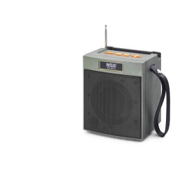 Bluetooth Fm Radyo Tws Usb Tf Aux Solar Şarjli Taşinabilir Kamp Hoparlör NS661S