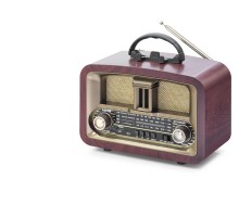 Bluetooth Nostaljik Hoparlör Fm 24.8 X 11.7 X 18.5 Cm NS6650BT