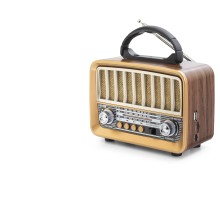 Bluetooth Nostaljik Hoparlör Fm 18 X 8.4 X 13.8 Cm NS6651BT