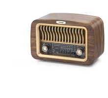 Bluetooth Nostaljik Hoparlör Fm 285 X 133 X 189 Cm NS6656BT