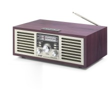 Bluetooth Nostaljik Hoparlör Fm 33 X 18 X 12.9 Cm NS6686BT