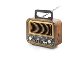 Bluetooth Nostaljik Hoparlör Fm 20 X 10.2 X 14.5 Cm NS7110BT