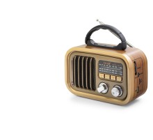 Bluetooth Nostaljik Hoparlör Fm 18.4 X 8.9 X 13.4 Cm NS7771BT