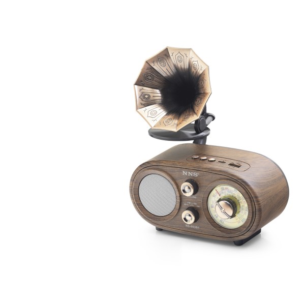 toptan-xml-dropshipping-Bluetooth Nostaljik Hoparlör Fm 179 X 92 X 225 Cm NS803BT