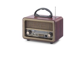 Bluetooth Nostaljik Hoparlör Fm 20 X 10.2 X 14.5 Cm NS8070BT