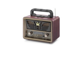 Bluetooth Nostaljik Hoparlör Fm 23.5 X 12 X 19 Cm NS8071BT
