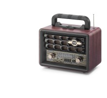 Bluetooth Nostaljik Hoparlör Fm 23.5 X 12 X 19 Cm NS8072BT