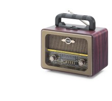 Bluetooth Nostaljik Hoparlör Fm 23.5 X 12 X 19 Cm NS8073BT