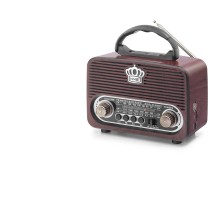 Bluetooth Nostaljik Hoparlör Fm 18 X 9.6 X 13.8 Cm NS8092BT