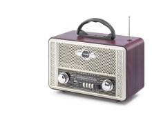 Bluetooth Nostaljik Hoparlör Fm 23 X 12.2 X 16.4 Cm NS8098BT