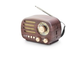Bluetooth Nostaljik Hoparlör Fm 14.3 X 8 X 9.4 Cm NS8100BT
