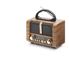 Bluetooth Nostaljik Hoparlör Fm 16.6 X 9.4 X 12.5 Cm NS8107BT