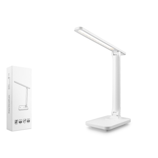 toptan-xml-dropshipping-Usb Şarjlı Masa Lambası - Beyaz Q11