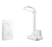 Usb Şarjlı Masa Lambası - Beyaz Q22-1