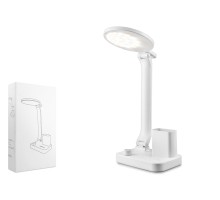 Usb Şarjlı Masa Lambası - Beyaz Q22-2