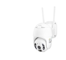 Wi-Fi Speed Dome Ip Kamera 2 Mp Pan Tilt 8 Led Icsee Beyaz RX-88AI