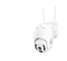 Wi-Fi Speed Dome Ip Kamera 2 Mp Pan Tilt 8 Led Icsee Beyaz RX-88AI