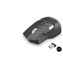 W13 Kablosuz Gaming Mouse Dual Mod 10000 Dpi 10 Tuş 1000 Hz Rgb - Siyah