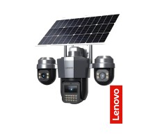 Smart Solar 4G Sim Kartlı Ip Güvenlik Kamerası 3 Lens 3X3Mp Aov Ptz W14CZ