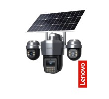 Smart Solar 4G Sim Kartlı Ip Güvenlik Kamerası 3 Lens 3X3Mp Aov Ptz W14CZ