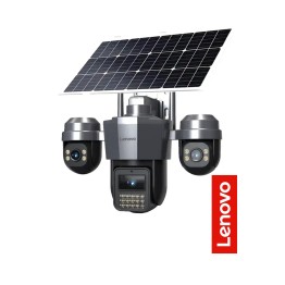 Smart Solar 4G Sim Kartlı Ip Güvenlik Kamerası 3 Lens 3X3Mp Aov Ptz W14CZ
