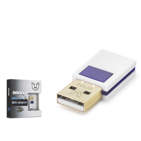 Usb Wifi Adaptör 600 Mbps Ac Dual Band Dvr Uyumlu W164