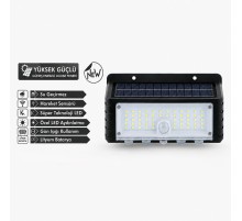 44 Led Güneş Enerjili Hareket Sensörlü LED Duvar Lambası PD672