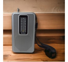 Tenor Cep Tipi Mini Analog Radyo Gri