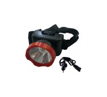 Gold Silver GS-5032A 3 Watt Power LED'li Şarj Edilebilir Kafa Lambası