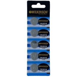 Wilkinson 2016 3v Lityum Düğme Pil 5'li Paket
