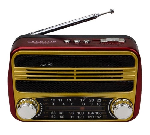 toptan-xml-dropshipping-Everton RT-310 Bluetoothlu Nostaljik Radyo Usb Mp3 Player
