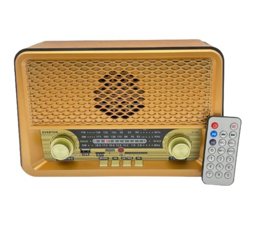 toptan-xml-dropshipping-Everton RT-826BT USB/SD/FM/Bluetooth Destekli Kumandalı Nostaljik Radyo